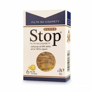 STOPFILTR Super filter na cigarety 3 x 30 ks vyobraziť