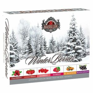 BASILUR Winter berries assorted čierny čaj 60 vrecúšok vyobraziť