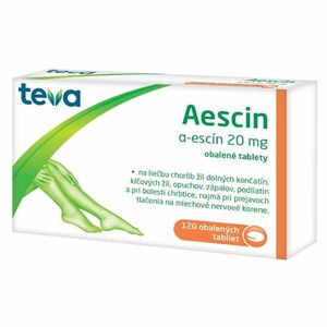 AESCIN 20 mg 120 tabliet vyobraziť