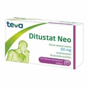 DITUSTAT NEO Filmom obalené tablety 60 mg 10 tabliet vyobraziť
