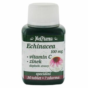 MEDPHARMA Echinacea 100 mg + vitamín C + zinok 37 tabliet vyobraziť