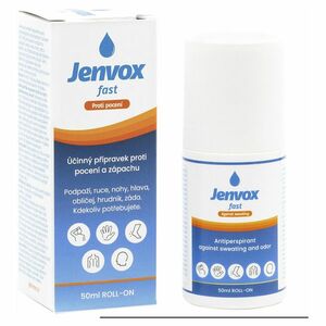 JENVOX Fast Roll-on Potenie a zápach 50 ml vyobraziť