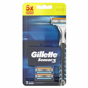 GILLETTE Sensor3 Náhradná hlavica 5 ks vyobraziť