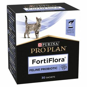PURINA PRE PLAN Vet Diets FortiFlora probiotikum pre mačky 30x1 g vyobraziť