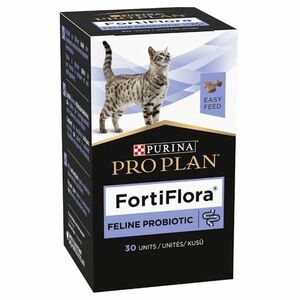 PURINA PRE PLAN Vet Diets FortiFlora žuvacie tablety pre mačky 30 tbl vyobraziť