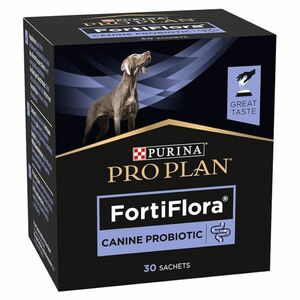 PURINA PRE PLAN Vet Diets Forti Flora Probiotické doplnkové krmivo pre psov 30x1 g vyobraziť