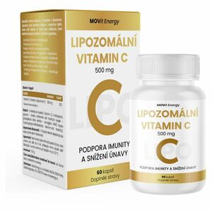 MOVIT ENERGY Lipozomálny vitamín C 500 mg 60 kapsúl vyobraziť