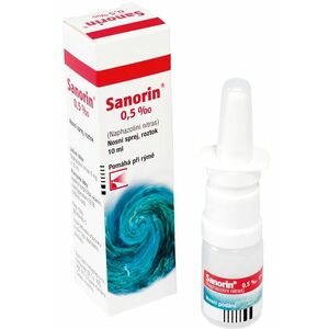 Sanorin 0, 5 ‰ Nosový sprej 10 ml vyobraziť
