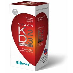 Biomin VITAMIN K2 + D3 PROTECT 60 kapsúl vyobraziť
