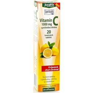 Jutavit Vitamín C 1000 mg s príchuťou citróna 20 šumivých tabliet vyobraziť