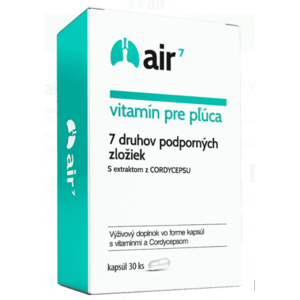 Air 7 vitamín pre pľúca 30 kapsúl vyobraziť