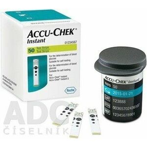 Accu-Chek Instant 50 Testovacie prúžky do glukomera 50 ks vyobraziť