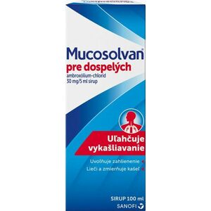 Mucosolvan ® sirup 30mg/5ml 100 ml vyobraziť