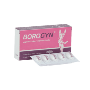 Borogyn Vaginalne capiky 10 x 2 g vyobraziť