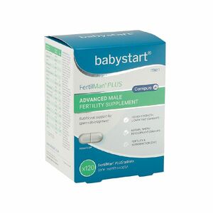 Babystart Fertilman Plus vitamíny pre mužov s L-karnitínom 120 tabliet vyobraziť