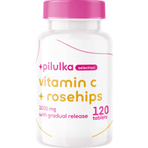 Pilulka Selection Vitamín C 1000 mg so šípkami s postupným uvoľňovaním 120 tabliet vyobraziť