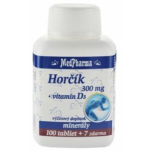 MedPharma Horčík 300 mg + Vitamín D 107 tabliet vyobraziť