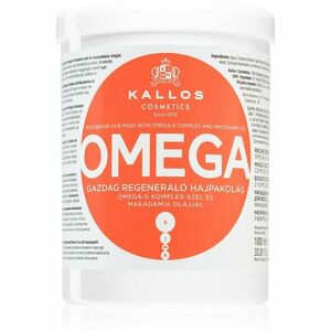Kallos Omega vyživujúca maska na vlasy s omega-6 komplexom a makadamia olejom 1000 ml vyobraziť