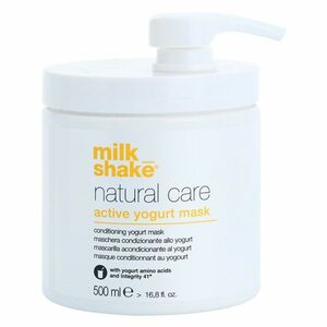 Milk Shake Natural Care Active Yogurt aktívna jogurtová maska na vlasy 500 ml vyobraziť