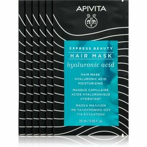 Apivita Express Beauty Hyaluronic Acid hydratačná maska na vlasy 20 ml vyobraziť