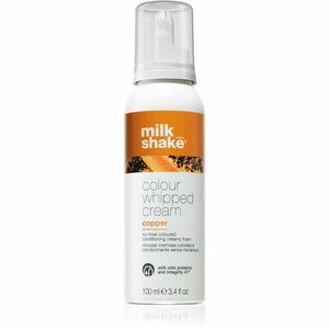 Milk Shake Colour Whipped Cream tónovacia pena pre všetky typy vlasov Copper 100 ml vyobraziť