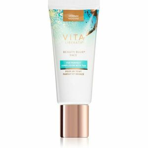 Vita Liberata Beauty Blur Face tónovací samoopaľovací krém pre rozjasnenie a hydratáciu odtieň Medium 30 ml vyobraziť
