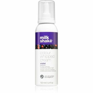 Milk Shake Colour Whipped Cream tónovacia pena pre všetky typy vlasov Violet 100 ml vyobraziť