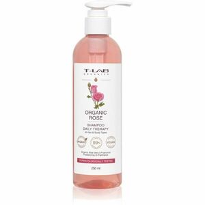 T-LAB Organics Organic Rose Daily Therapy Shampoo upokojujúci šampón pre všetky typy vlasov 250 ml vyobraziť
