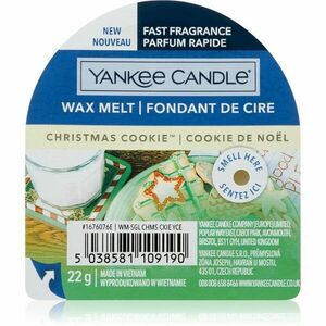 Yankee Candle Christmas Cookie vosk do aromalampy 22 g vyobraziť