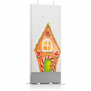 Flatyz Holiday Gingerbread House dekoratívna sviečka 6x15 cm vyobraziť
