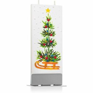 Flatyz Holiday Christmas Tree on Sledges dekoratívna sviečka 6x15 g vyobraziť