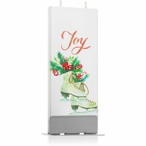 Flatyz Holiday Christmas Skate Joy dekoratívna sviečka 6x15 cm vyobraziť