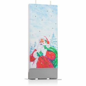 Flatyz Holiday Santa Claus dekoratívna sviečka 6x15 cm vyobraziť