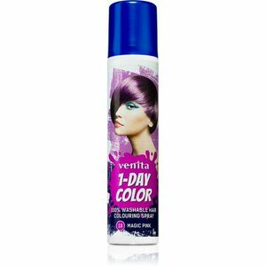 Venita 1-Day Color farebný sprej na vlasy odtieň No. 13 - Magic Pink 50 ml vyobraziť