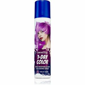 Venita 1-Day Color farebný sprej na vlasy odtieň No. 10 - Violet Aura 50 ml vyobraziť