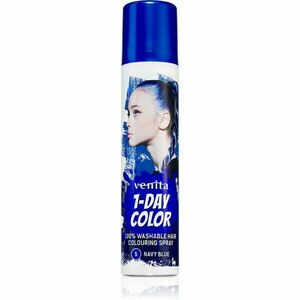 Venita 1-Day Color farebný sprej na vlasy odtieň No. 5 - Navy Blue 50 ml vyobraziť