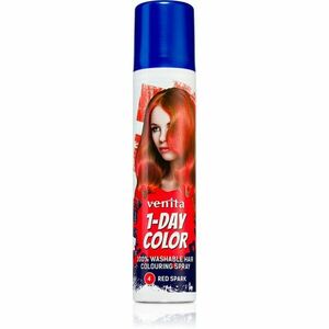 Venita 1-Day Color farebný sprej na vlasy odtieň No. 4 - Red Spark 50 ml vyobraziť