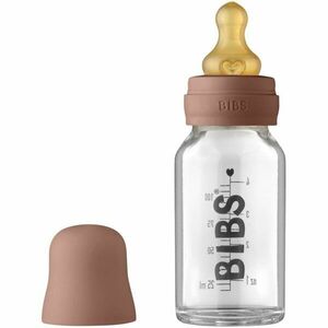 BIBS Baby Glass Bottle 110 ml dojčenská fľaša Woodchuck 110 ml vyobraziť