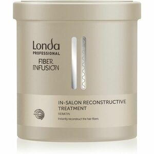 Londa Professional Fiber Infusion In-Salon Reconstructive Treatment obnovujúca maska pre poškodené vlasy s keratínom 750 ml vyobraziť