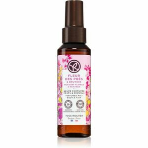 Yves Rocher Bain de Nature parfumovaný sprej na telo a vlasy pre ženy Meadow Flower & Heather 100 ml vyobraziť