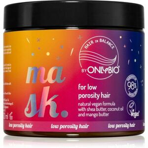 OnlyBio Hair in Balance maska na vlasy pre normálne až suché vlasy 400 ml vyobraziť