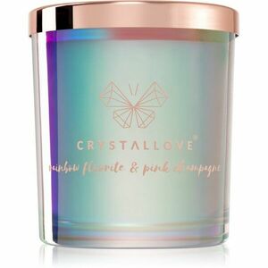 Crystallove Crystalized Scented Candle Rainbow Fluorite vonná sviečka 220 g vyobraziť