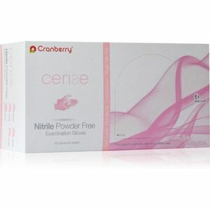 Cranberry Cerise Pink nitrilové nepudrované rukavice veľkosť S 2x100 ks vyobraziť