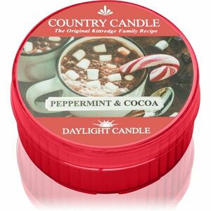 Country Candle Peppermint & Cocoa čajová sviečka 42 g vyobraziť