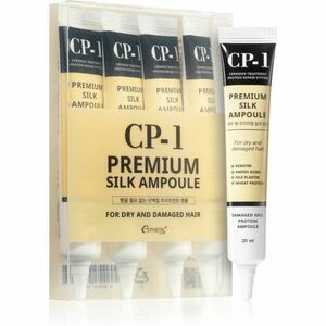 CP-1 Premium Silk bezoplachová regeneračná starostlivosť pre suché a poškodené vlasy 4x20 ml vyobraziť