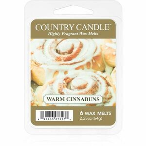 Country Candle Warm Cinnabuns vosk do aromalampy 64 g vyobraziť