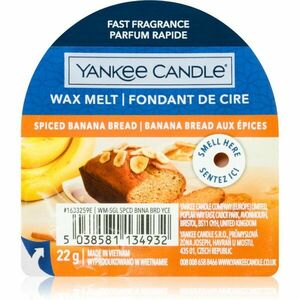 Yankee Candle Spiced Banana Bread vosk do aromalampy 22 g vyobraziť