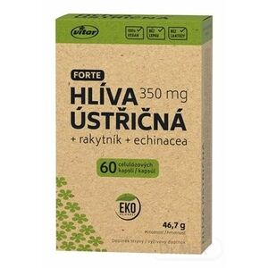 VITAR Hliva ustricová FORTE 350 mg + rakytník + echinacea EKO, 60 cps vyobraziť