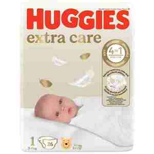 HUGGIES plienky Extra Care 1 26 ks vyobraziť