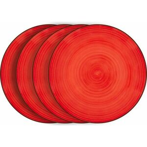 Lamart Set červených plytkých tanierov 4ks HAPPY LT9053 vyobraziť